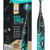 happybrush Technik|Zahn & Mundpflege<Elektrische Zahnbürste "Eco V3 Black-Mint" in Schwarz