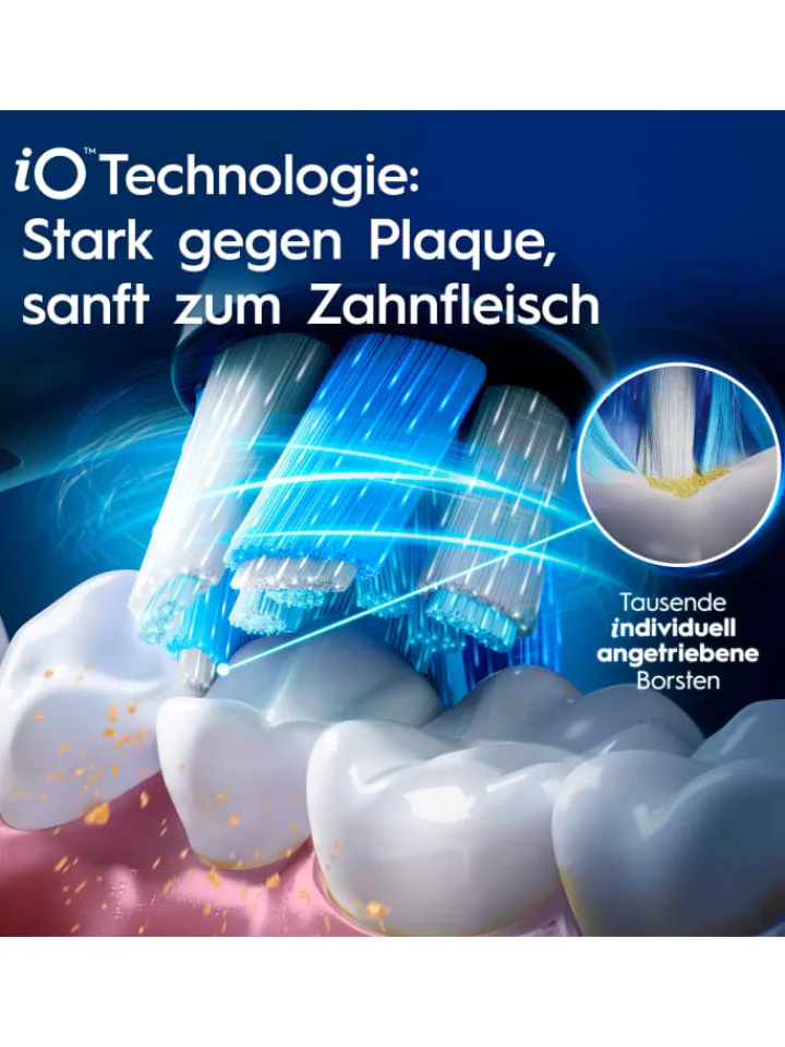 Oral-B Zahn & Mundpflege<Elektrische Zahnbürste "iO Series 9 + Lade-Reiseetui & Tasche" in Blau