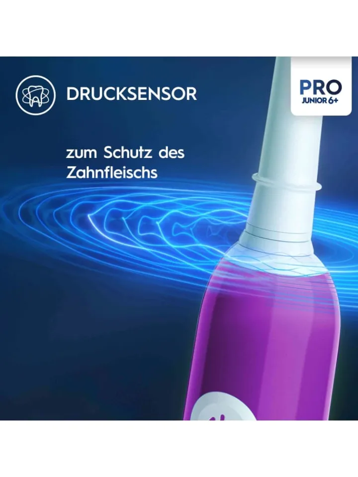 Oral-B Zahn & Mundpflege<Elektrische Zahnbürste "Pro Junior" in Lila