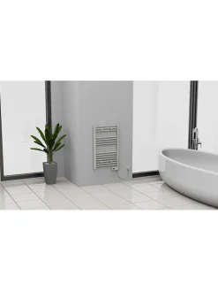 Schütte Badaccessoires<Elektrischer Badheizkörper in Weiß - (B)50 x (H)80 cm