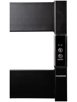 InnovaGoods Badmöbel|Badezimmermöbel<Elektrischer Handtuchwärmer in Schwarz