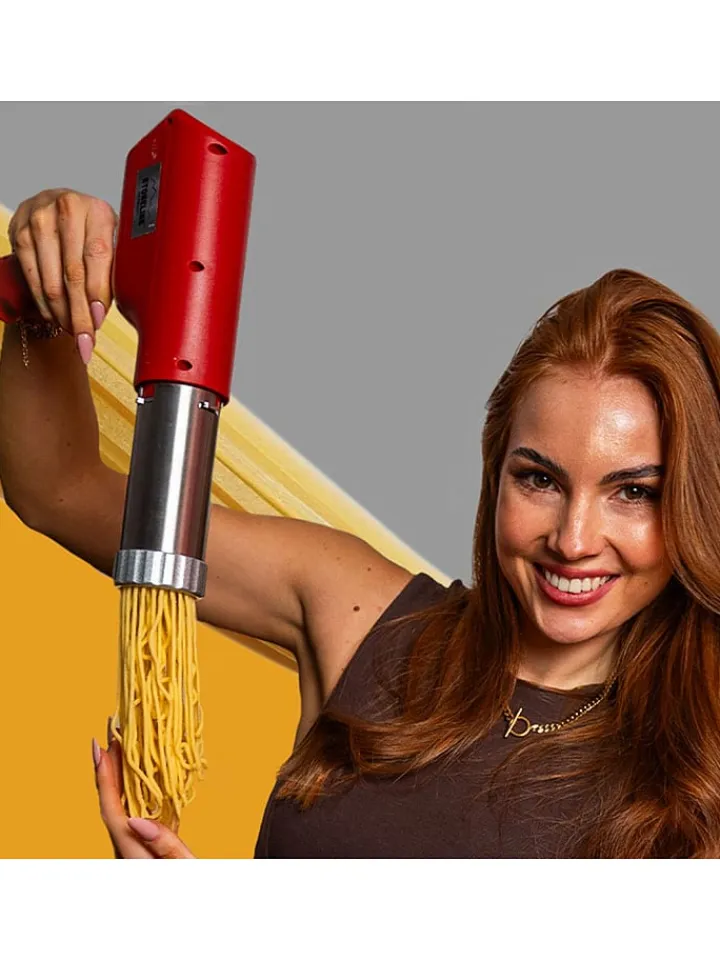 Stoneline Küchenelektronik<Elektrischer Pasta-Maker in Rot - (B)30,5 x (H)23,4 x (T)6,5 cm