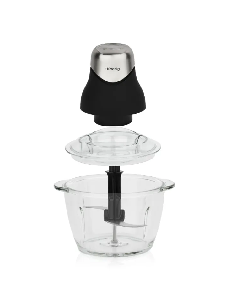 HKoenig Küchenelektronik<Elektrischer Zerkleinerer LEO8 in Transparent