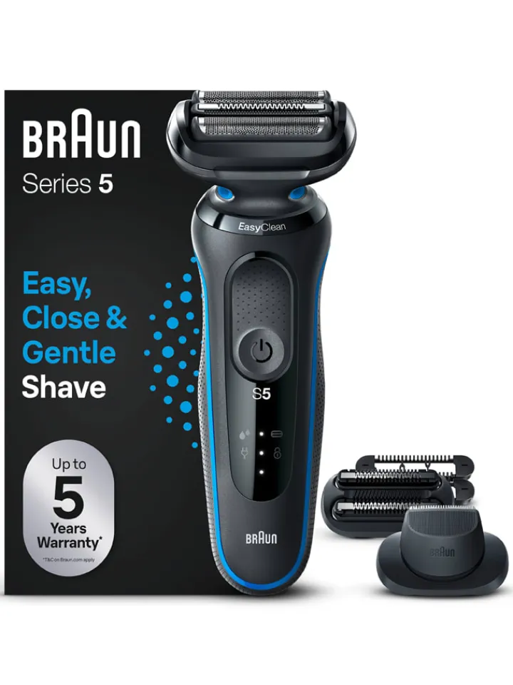 Braun Technik|Pflege & Gesundheit<Elektrorasierer "Series 5 - 51-B1820s" in Schwarz/ Dunkelblau