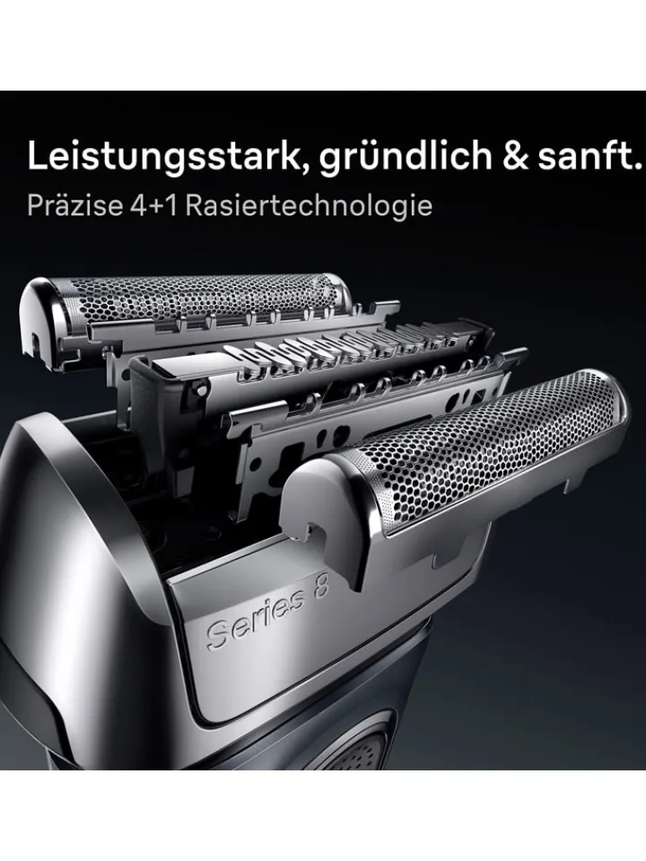Braun Technik|Pflege & Gesundheit<Elektrorasierer "Series 8 8663cc" in Schwarz