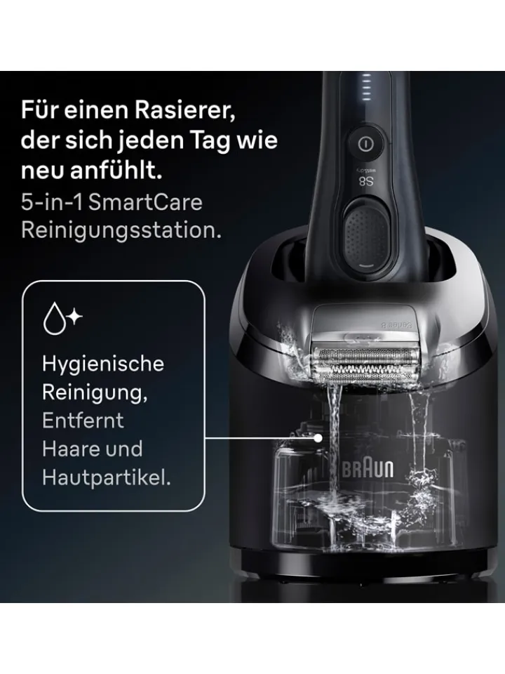 Braun Technik|Pflege & Gesundheit<Elektrorasierer "Series 8 8663cc" in Schwarz