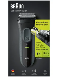 Braun Pflege & Gesundheit<Elektrorasierer "Series 3 ProSkin - 3000s" in Schwarz