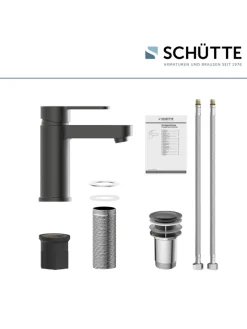 Franz Joseph Schütte Badarmaturen<ELEPHANT Waschtischarmatur, Graphit matt