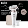 Braun Pflege & Gesundheit<Epilierer "Silk-épil 9-030 3D" in Weiß/ Rosa