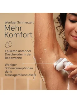 Braun Pflege & Gesundheit<Epilierer "Silk-épil 9-030 3D" in Weiß/ Rosa