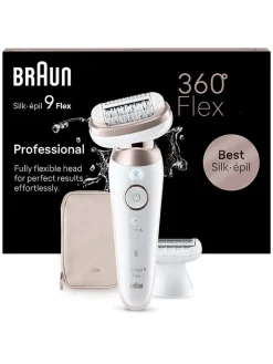 Braun Technik|Pflege & Gesundheit<Epilierer "Silk-épil 9-030 3D" in Weiß/ Rosa
