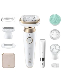 Braun Technik|Pflege & Gesundheit<Epilierer "Silk-épil 9-481 3D SkinSpa" in Weiß/ Gold