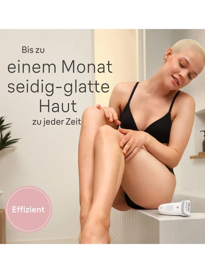 Braun Technik|Pflege & Gesundheit<Epilierer "Silk-épil 7-041" in Weiß/ Silber