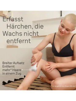 Braun Technik|Pflege & Gesundheit<Epilierer "Silk-épil 7-041" in Weiß/ Silber