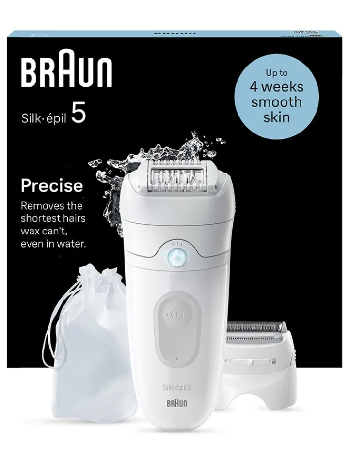 Braun Technik|Pflege & Gesundheit<Epilierer "Silk-épil 5-041" in Weiß