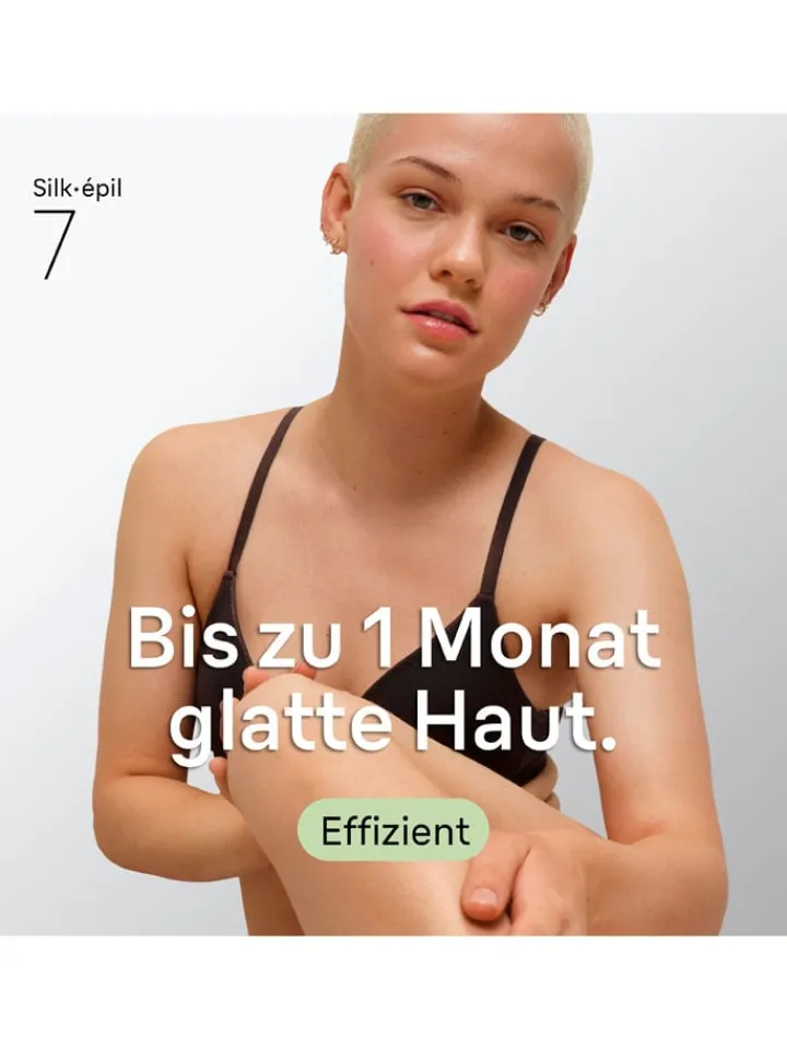Braun Technik|Pflege & Gesundheit<Epilierer "Silk-épil 7 SE7-041" in Weiß/ Grau