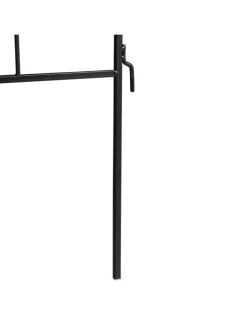 relaxdays Pflanzen & Zubehör<3er Set Rankgitter in Schwarz - (H)122 cm