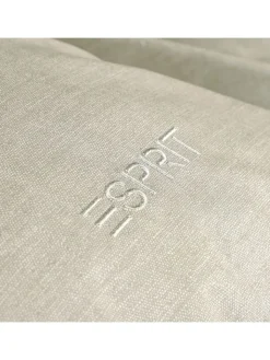 ESPRIT Kissen & Kissenhüllen<2er- Set: Renforcé-Kissenhüllen "E-Harp" in Grau