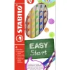STABILO Büro- & Schulbedarf<Ergonomische Buntstifte - Rechtshänder " EASYcolors" - 6 Stück