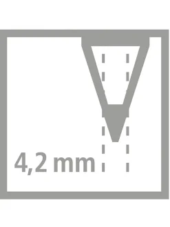 STABILO Büro- & Schulbedarf<Ergonomische Buntstifte - Linkshänder " EASYcolors" - 12 Stück+Spitzer