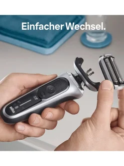 Braun Technik|Pflege & Gesundheit<Ersatz-Scherkopf "Series 7" in Silber