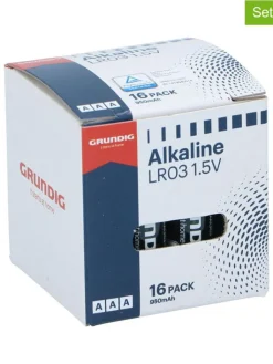 GRUNDIG Technikzubehör<2er-Set: Alkaline Batterien - AAA/LR03 950mAh - 2x 16 Stück