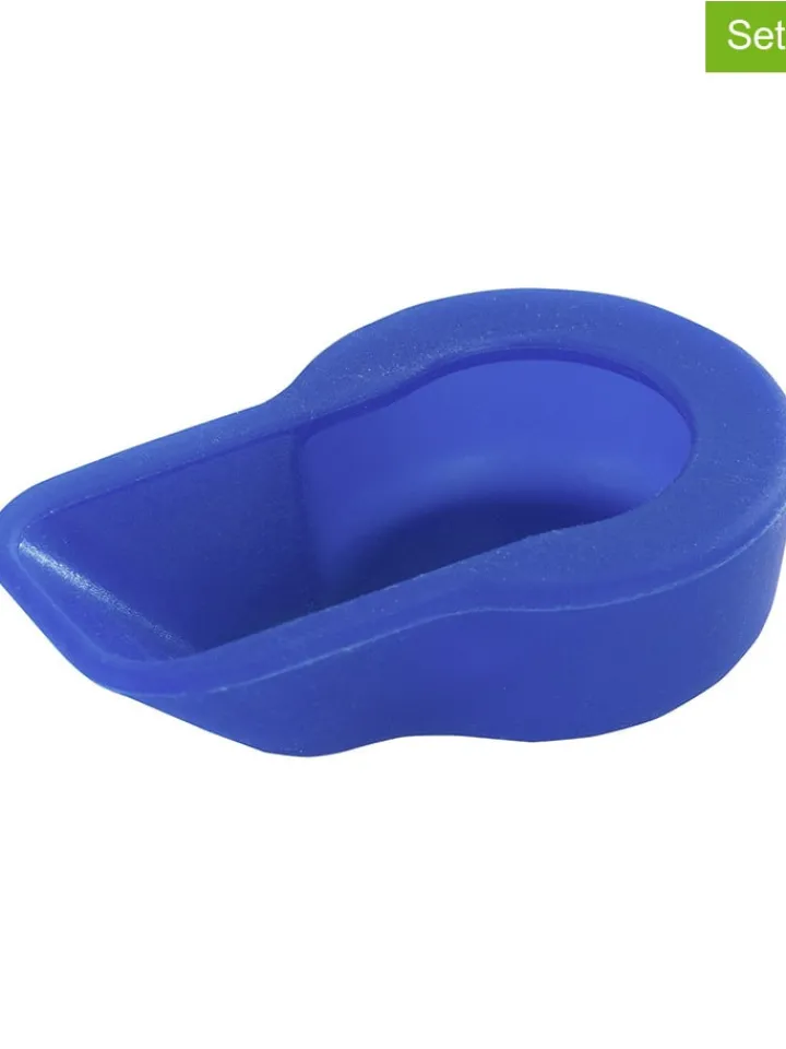 Maximex Putz- & Waschutensilien<2er-Set: Anti-Kalk-Caps in Blau - (B)5,7 x (H)3,5 x (T)1,5 cm