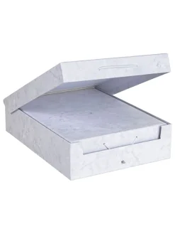 BigsoBox Kisten & Körbe<3er-Set: Aufbewahrungsboxen "Bessie" in Hellgrau