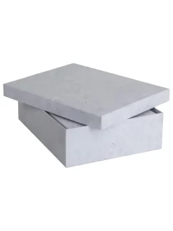 BigsoBox Kisten & Körbe<5er-Set: Aufbewahrungsboxen "Cindy" in Hellgrau