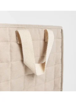 Homla Kisten & Körbe<3er-Set: Aufbewahrungskörbe "Ersen" in Beige - (B)33 x (H)30 x (T)33 cm