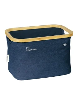 Tom Tailor Kisten & Körbe<2er-Set: Aufbewahrungskörbe in Dunkelblau - (B)38 x (H)26 x (T)26 cm
