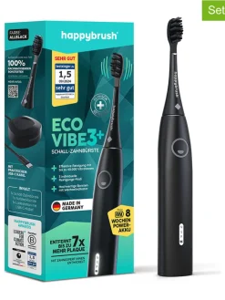 happybrush Zahn & Mundpflege<3er-Set: Aufsteckbürsten "Eco Vibe3+"