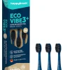 happybrush Zahn & Mundpflege<3er-Set: Aufsteckbürsten "Eco Vibe3+ Ocean"
