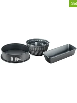 Kaiser Koch- & Backutensilien<3er-Set: Backformen "La Forme" in Anthrazit