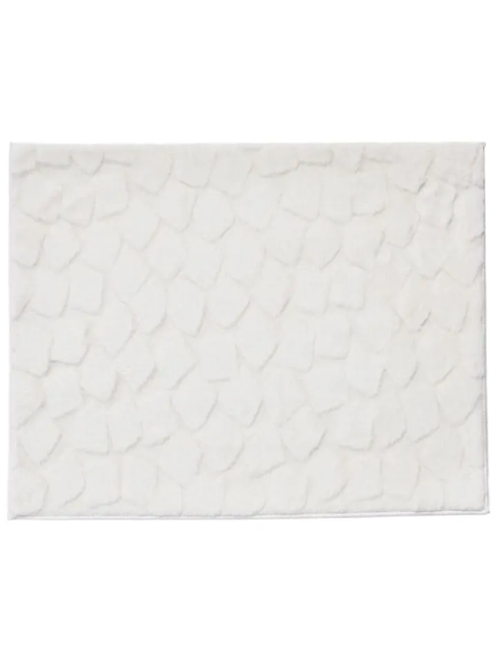 Elizabed Badtextilien|Badtextilien<2er-Set: Badvorleger "Rabbit" in Creme