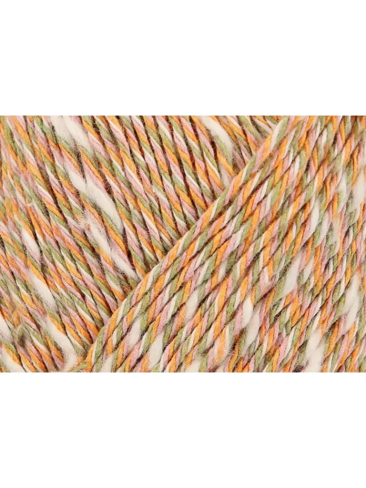 Schachenmayr since 1822 Kreativbedarf & Do-It-Yourself<10er-Set: Baumwollgarne ''Color Breeze'' in Orange/ Beige/ Grün - 10x 50 g
