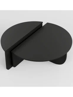 Scandinavia Concept Tische<2er-Set: Beistelltisch "Podium" in Schwarz