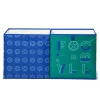 lamino Kisten & Körbe<2er-Set: Boxen in Blau/ Grün - (B)33 x (H)33 x (T)33 cm