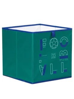 lamino Kisten & Körbe<2er-Set: Boxen in Blau/ Grün - (B)33 x (H)33 x (T)33 cm