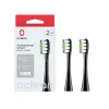 Oclean Zahn & Mundpflege<2er-Set: Bürstenköpfe ''Professional Clean'' in Schwarz