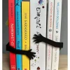 ABERTO DESIGN Wohndekoration<2er-Set: Buchstützen in Schwarz - (B)7,5 x (H)12 cm