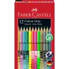 Faber-Castell Büro- & Schulbedarf<12er-Set: Buntstifte "Colour Grip"