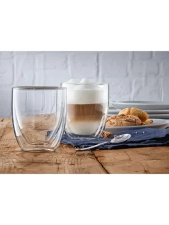 WMF Gedeckter Tisch<2er-Set: Cappuccinogläser "Kult" - 250 ml