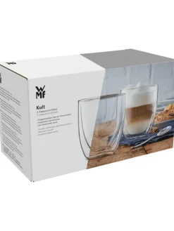 WMF Gedeckter Tisch<2er-Set: Cappuccinogläser "Kult" - 250 ml
