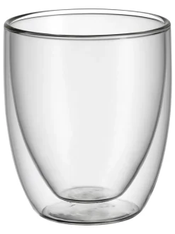 WMF Gedeckter Tisch<6er-Set: Cappuccinogläser "Kult" in Transparent - 250 ml