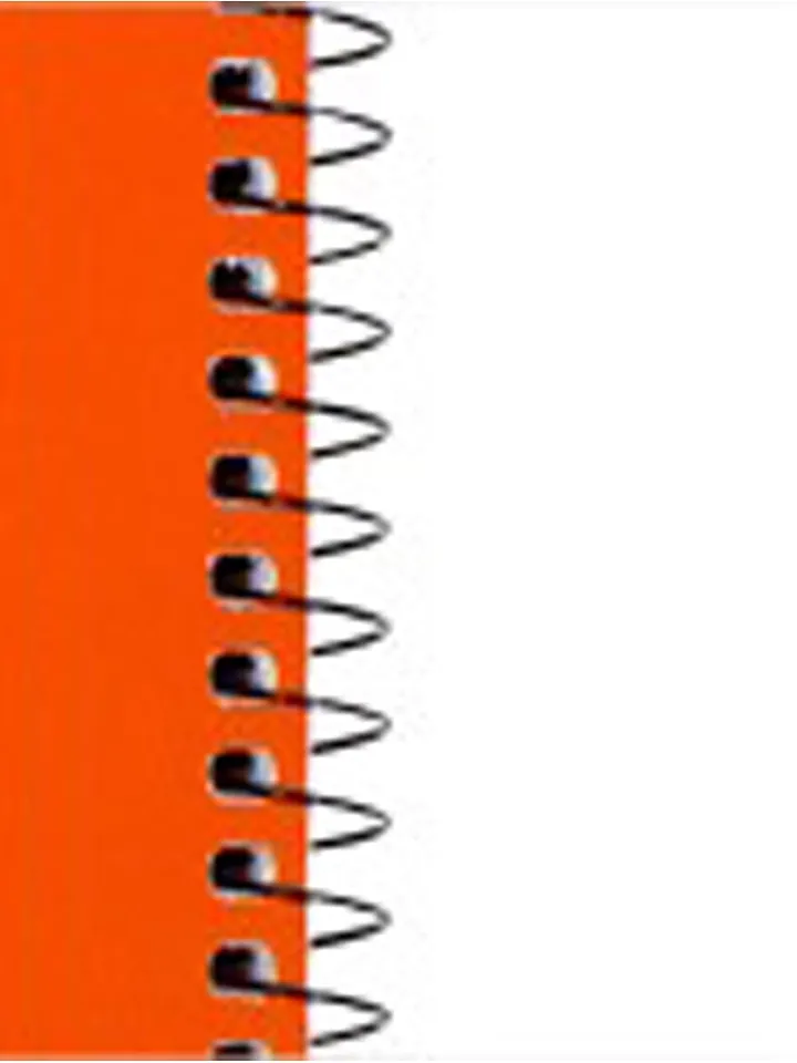 Oxford Büro- & Schulbedarf<5er-Set: Collegeblöcke " - Lineatur 27" in Orange - DIN A4