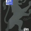 Oxford Kindermöbel|Büro- & Schulbedarf<10er-Set: Collegeblöcke "Touch - Lineatur 28" in Schwarz - DIN A4