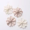 Boltze Wohndekoration<4er-Set: Dekoanhänger "Kassio" in Creme/ Beige - (H)5 cm