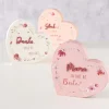 Boltze Dekofiguren & -Objekte<3er-Set: Dekoaufsteller "Elsie" in Rosa/ Pink/ Weiß - (B)16 x (H)17 cm
