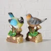 Boltze Dekofiguren & -Objekte<2er-Set: Dekofigur "Twisty" in Bunt - (B)10 x (H)13 x (T)7 cm